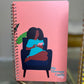 Hardcover Lined Notebook - Women